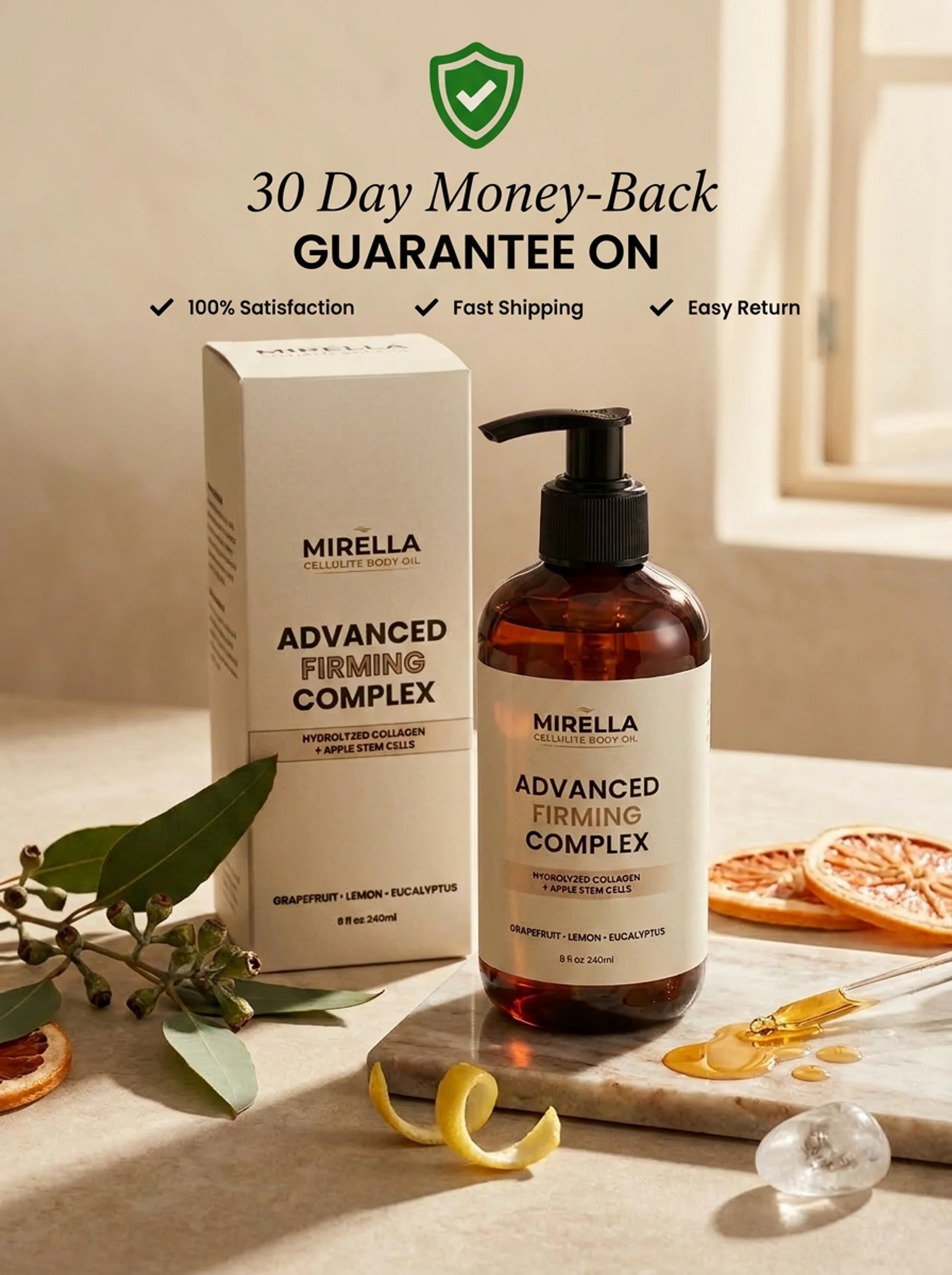 MIRELLA MAISON | FIRMING & ANTI-CELLULITE BODY OIL